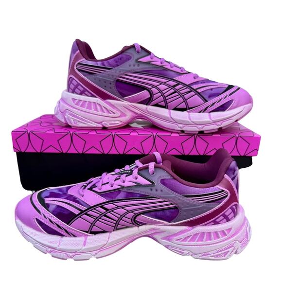 PUMA Other - PUMA Pleasures x Velophasis Overdye Purple Run Comfort Men’s 9.5 Women’s 11 NWB